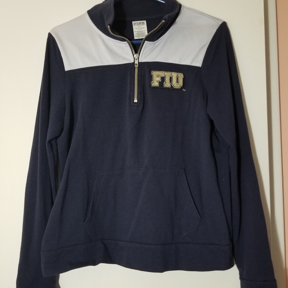 VS Pink FIU Panthers Quarter Zip